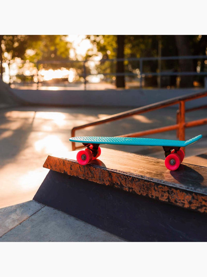 Skate com rodas em pvc 55 cm - azul N/D - Kiabi