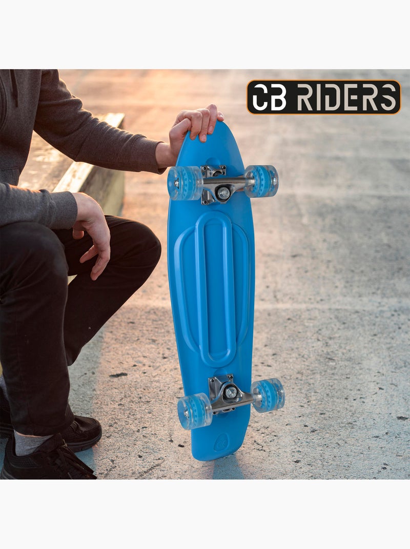 Skate infantil 4 rodas azul 68 cm cb riders N/D - Kiabi