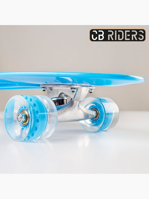 Skate infantil 4 rodas azul 68 cm cb riders - Kiabi