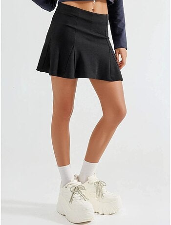 Skort mini plissado busem