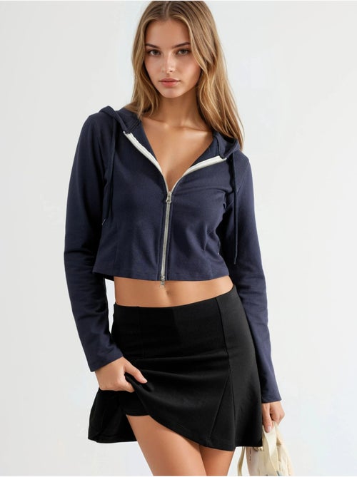 Skort mini plissado busem - Kiabi