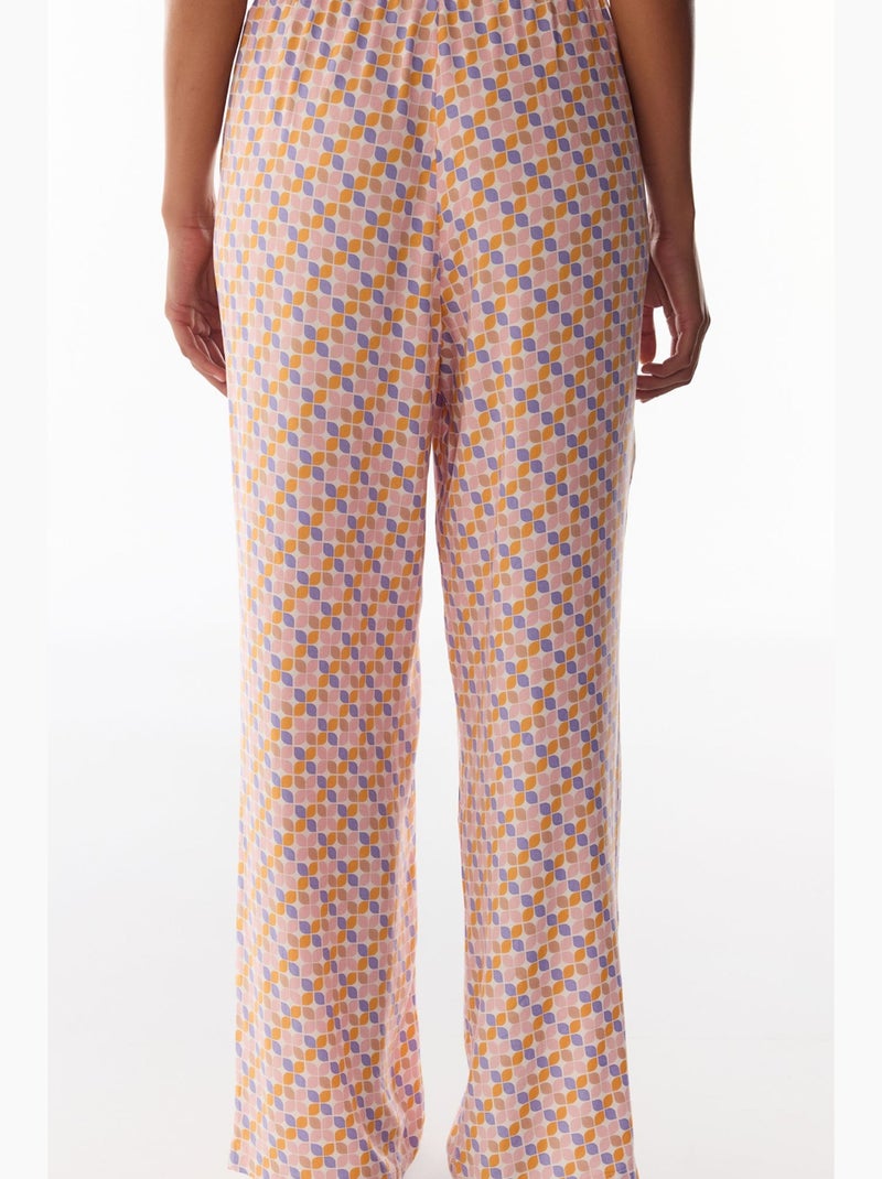 Sleep mode calça de pijama com estampa retrô penti Âmbar - Kiabi