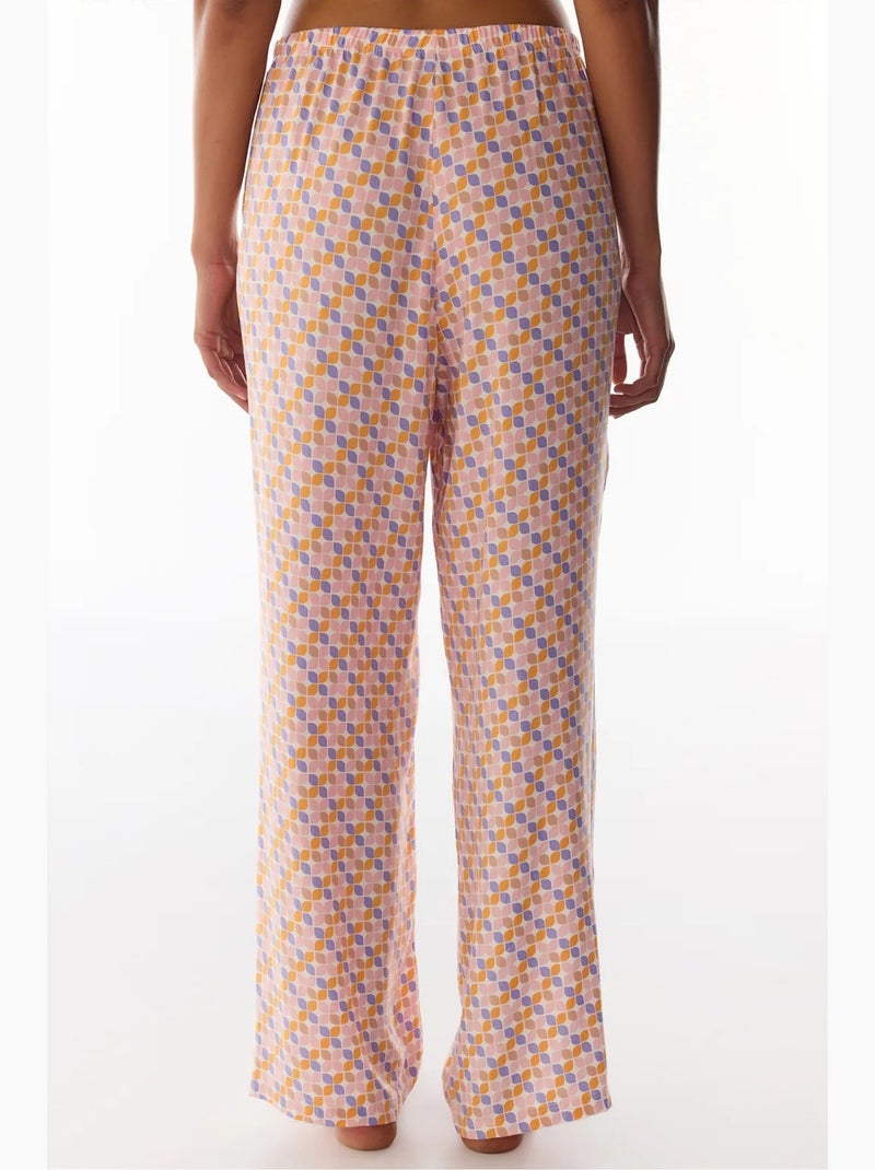 Sleep mode calça de pijama com estampa retrô penti Âmbar - Kiabi