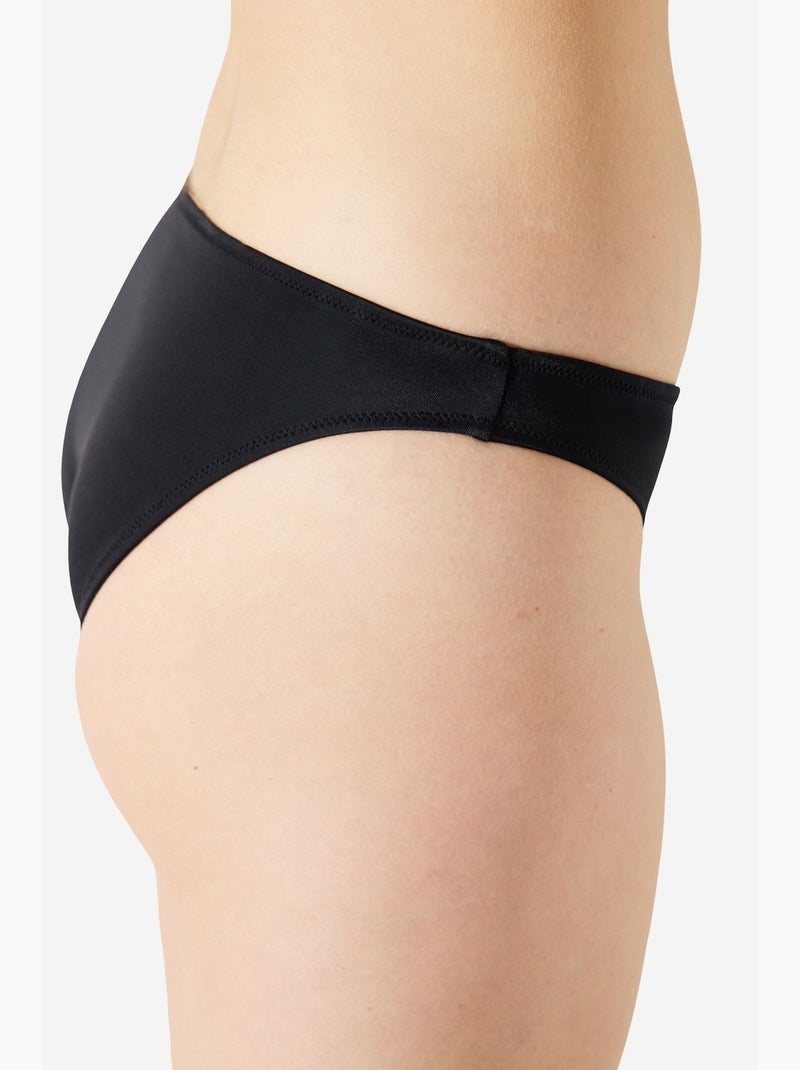 Slip básico de biquíni penti Preto - Kiabi