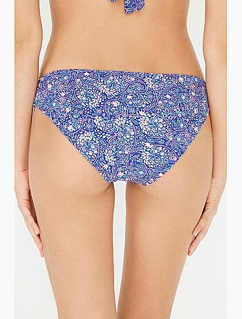 Slip de biquíni floral penti