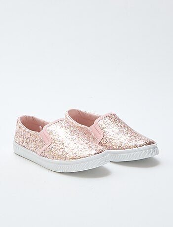 Slip on com lantejoulas