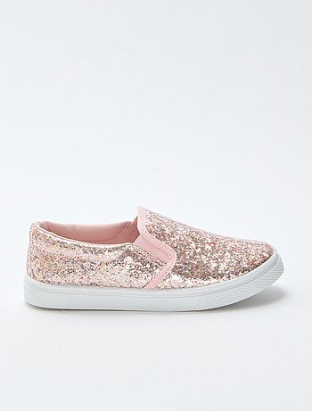 Slip on com lantejoulas