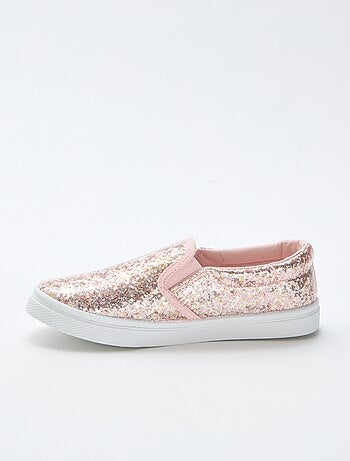 Slip on com lantejoulas