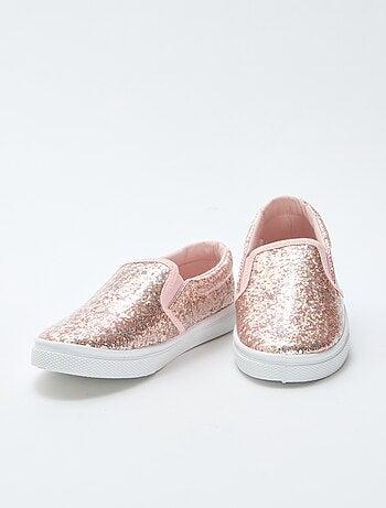 Slip on com lantejoulas