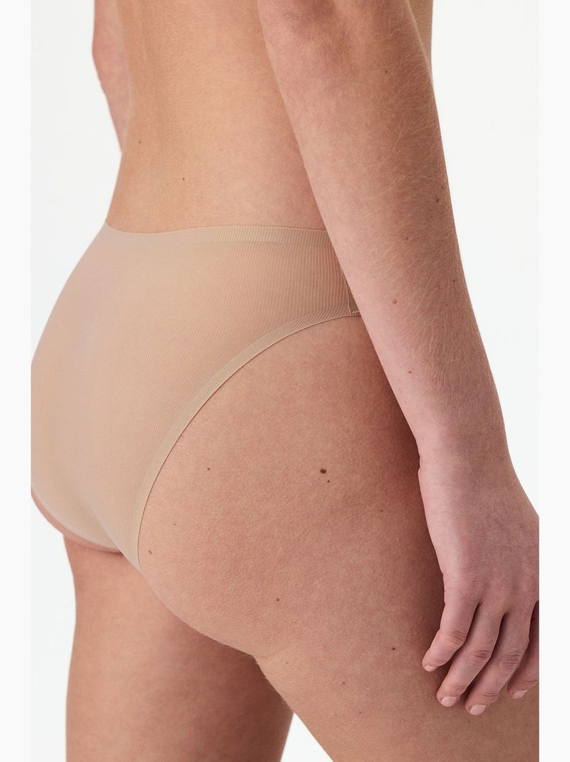 Slip zerogram sem marcas penti Bege-argila - Kiabi