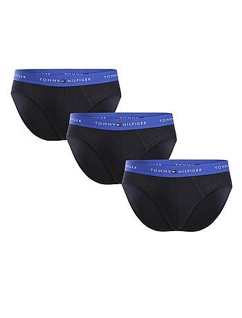 Slips Tommy Hilfiger para Homem - Pack 3 Azul/Preto