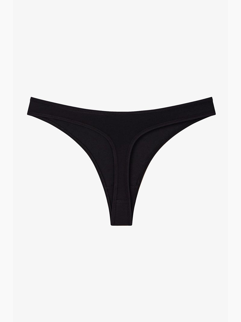 Snake tanga com padrão de cobra penti Castanho - Kiabi