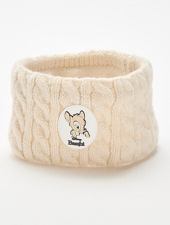 Snood de malha e polar 'Disney'