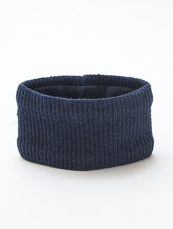 Gola tubular em malha leopardo