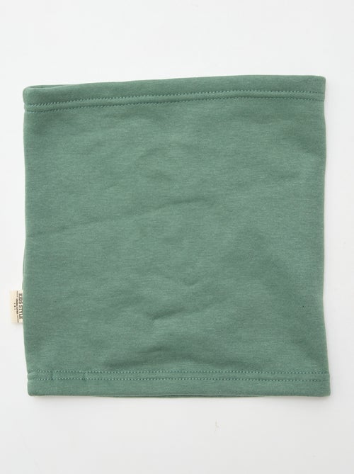 Snood liso em moletom - Kiabi