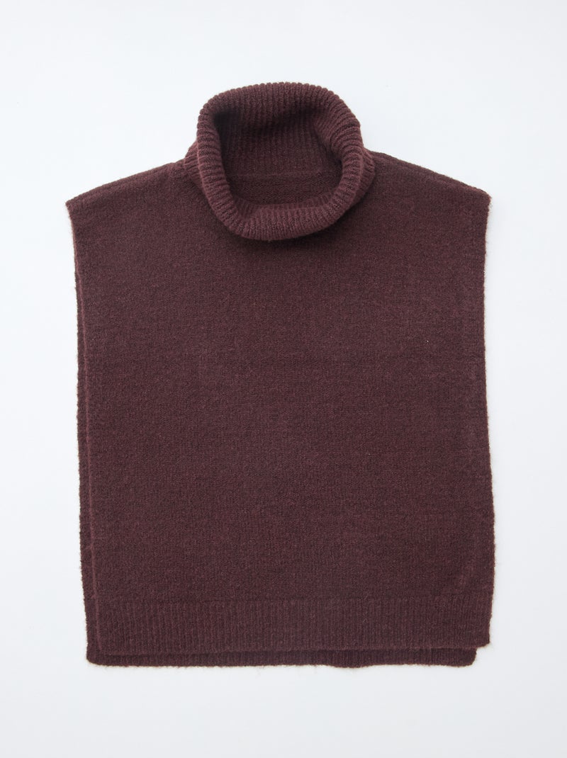 Snood plastrão liso Vermelho - Kiabi