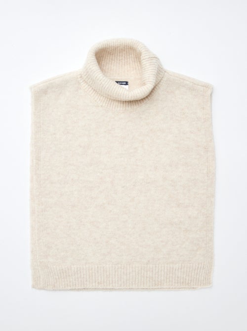 Snood plastron liso - Kiabi