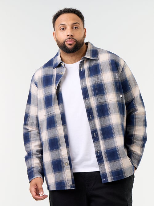 Sobrecamisa aos quadrados - Kiabi