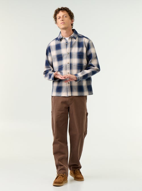 Sobrecamisa com padrão - Kiabi