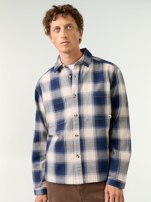 Sobrecamisa com padrão - Kiabi