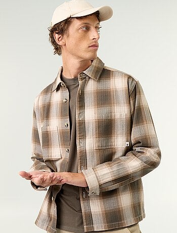 Sobrecamisa com padrão