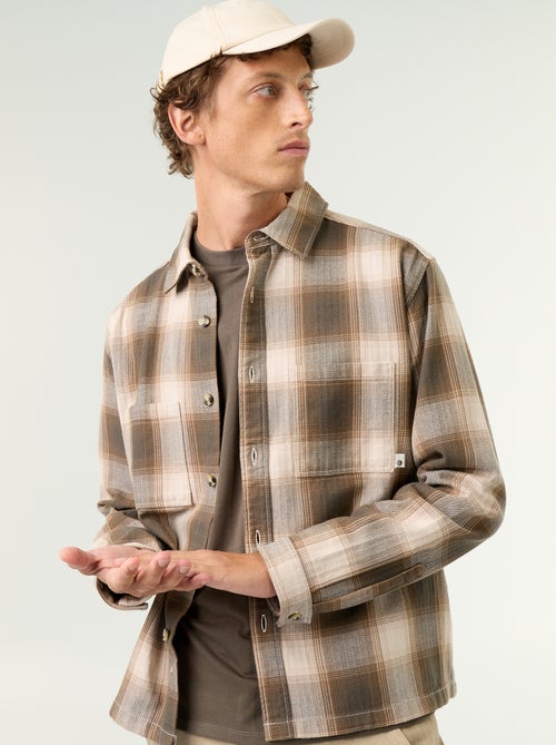 Sobrecamisa com padrão - Kiabi
