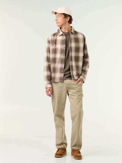 Sobrecamisa com padrão - Kiabi