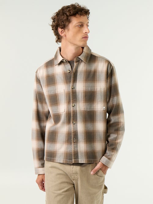Sobrecamisa com padrão - Kiabi