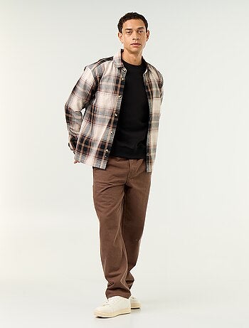 Sobrecamisa com padrão