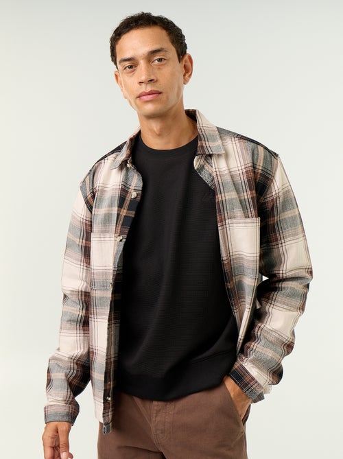 Sobrecamisa com padrão - Kiabi