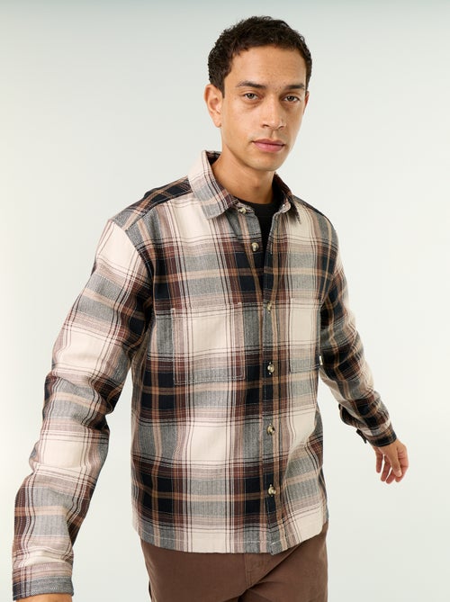 Sobrecamisa com padrão - Kiabi