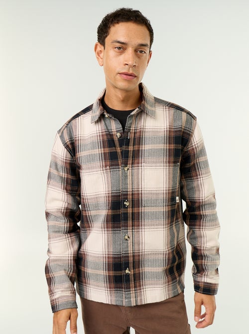 Sobrecamisa com padrão - Kiabi