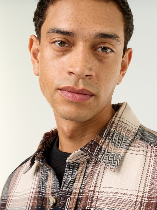 Sobrecamisa com padrão - Kiabi