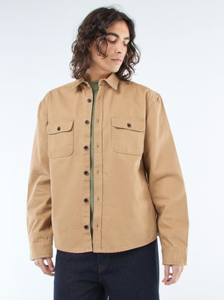 Sobrecamisa de algodão