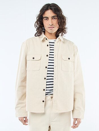 Sobrecamisa de algodão