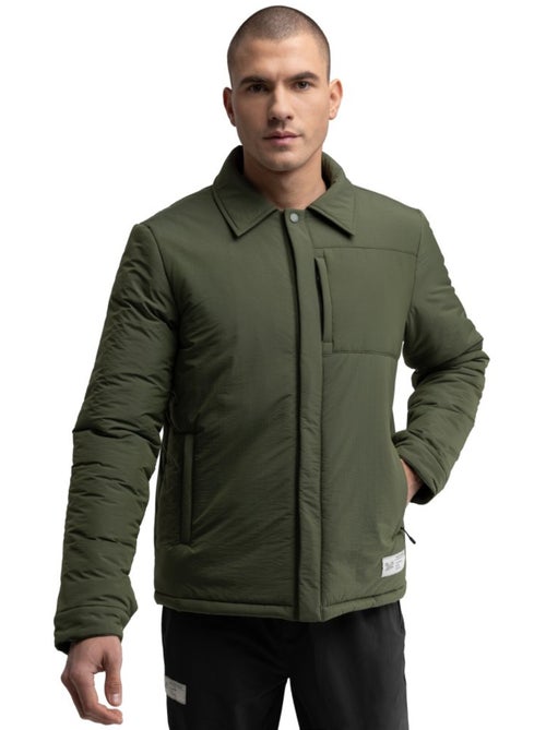 Sobrecamisa de ciclismo gravel com isolamento térmico para homem - Kiabi