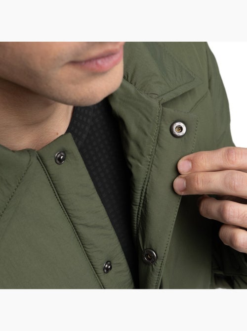 Sobrecamisa de ciclismo gravel com isolamento térmico para homem - Kiabi