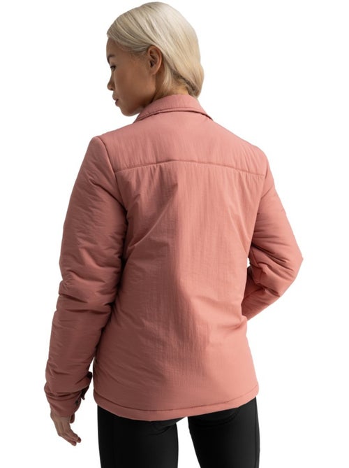 Sobrecamisa de ciclismo gravel com isolamento térmico para mulher - Kiabi