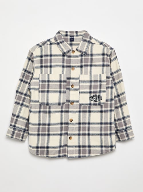 Sobrecamisa de flanela - Kiabi Sobrecamisa de flanela - Kiabi