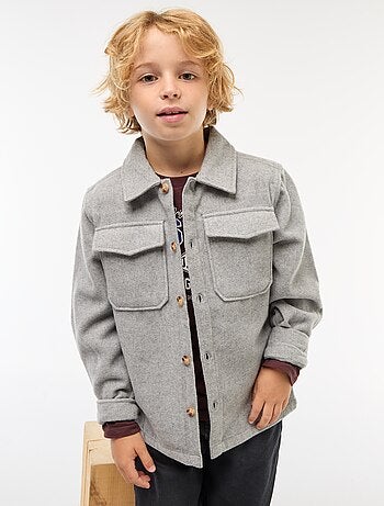 Sobrecamisa de flanela regular