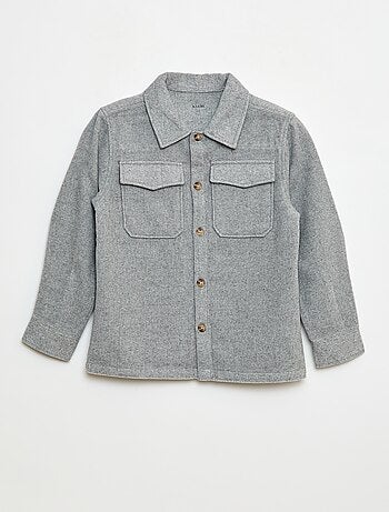 Sobrecamisa de flanela regular