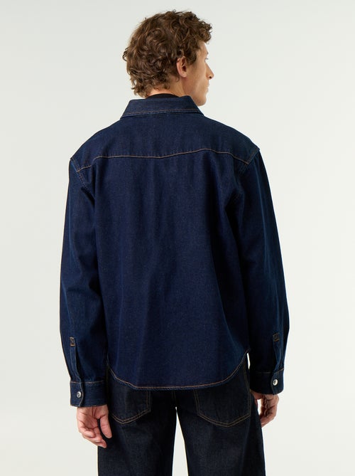 Sobrecamisa de ganga - Kiabi