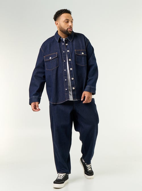Sobrecamisa de ganga - Kiabi Sobrecamisa de ganga - Kiabi