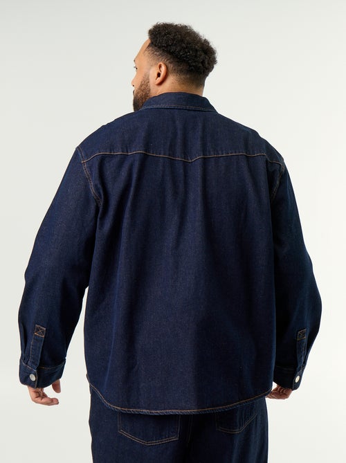 Sobrecamisa de ganga - Kiabi Sobrecamisa de ganga - Kiabi