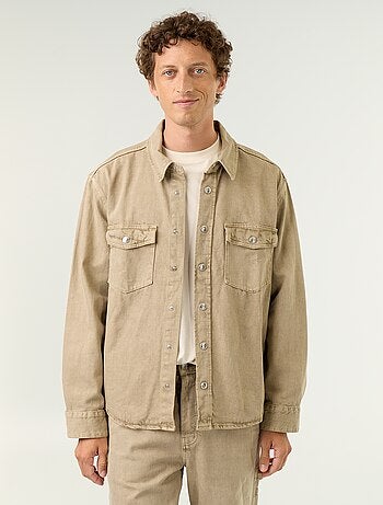 Sobrecamisa de ganga