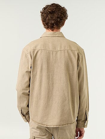 Sobrecamisa de ganga