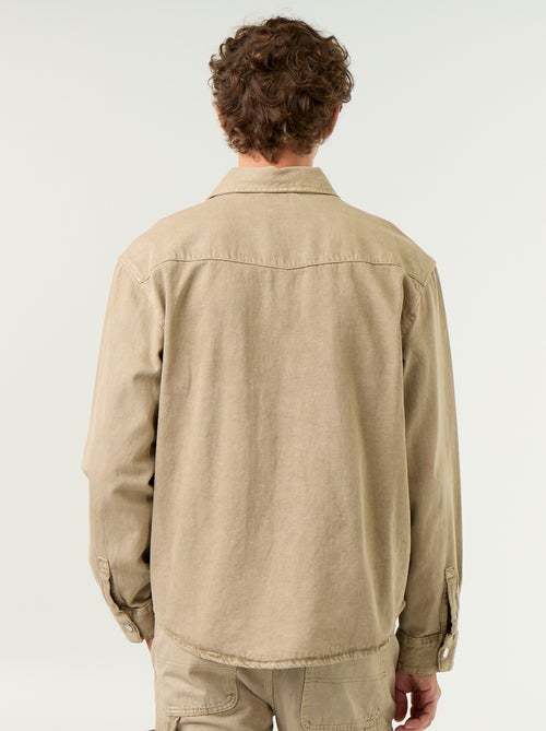 Sobrecamisa de ganga - Kiabi