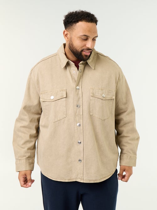 Sobrecamisa de ganga - Kiabi Sobrecamisa de ganga - Kiabi