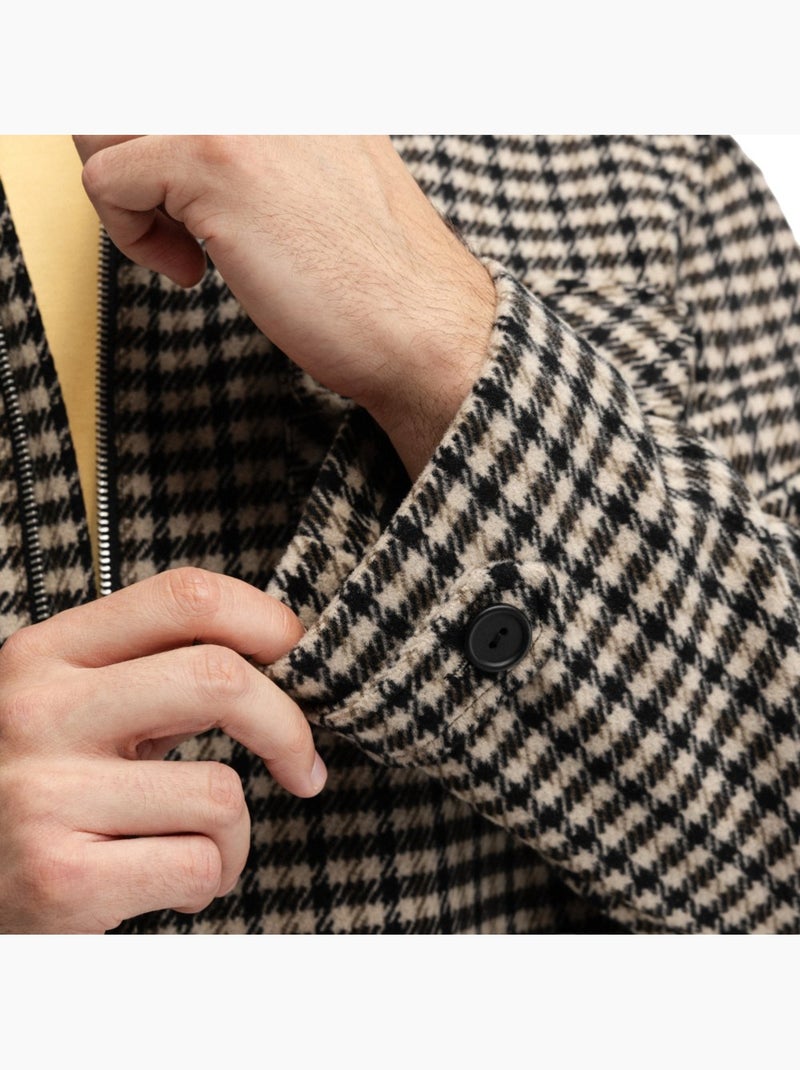 Sobrecamisa de lã para homem Multicolorido - Kiabi