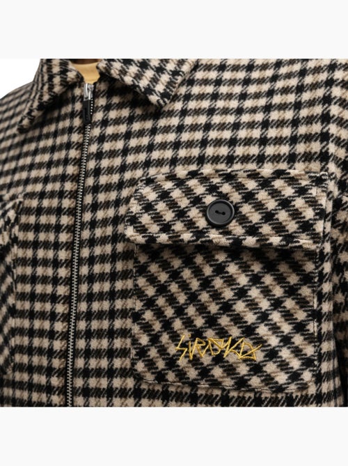 Sobrecamisa de lã para homem - Kiabi